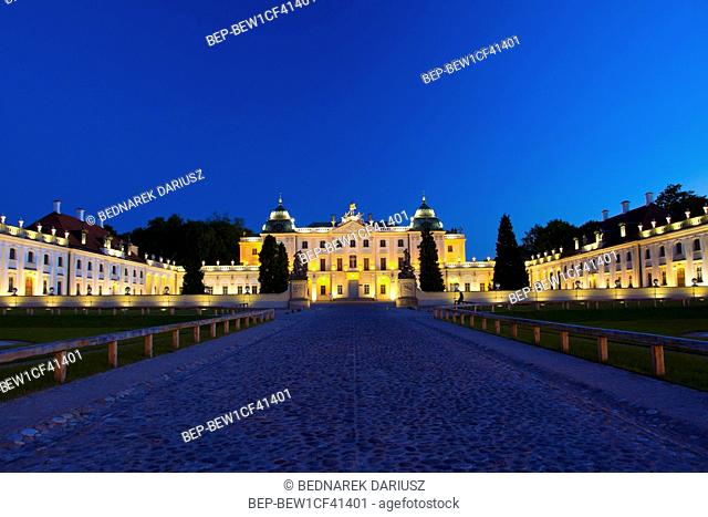 Bialystok - the largest city in northeastern Poland and the capital of the Podlaskie Voivodeship. Branicki Palace, also known as the Polish Versailles