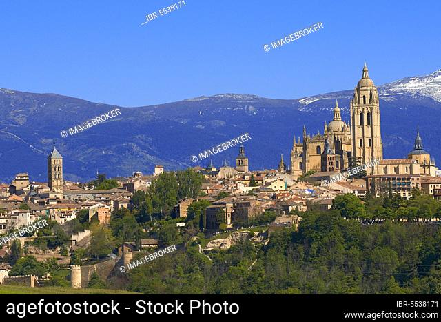 Cathedral, Segovia, Castile-León, Spain, Europe