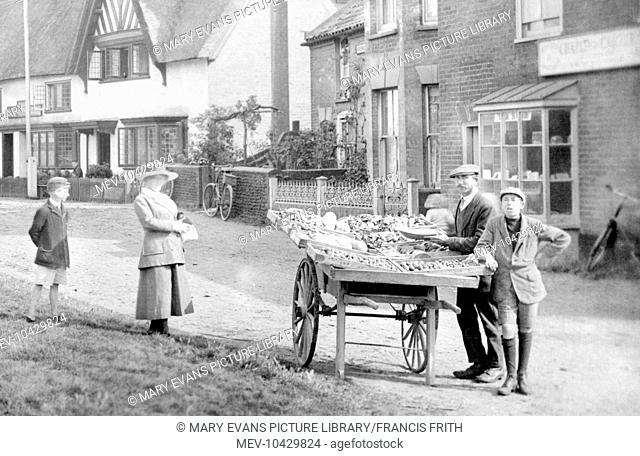 Walberswick, Fruit and Veg Stall 1919