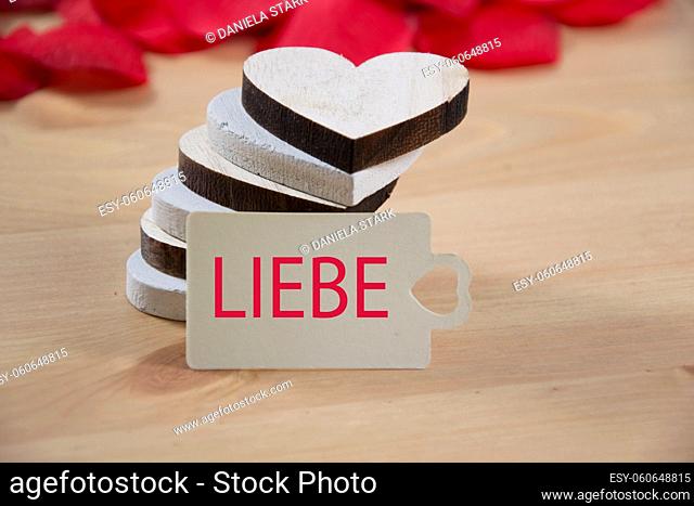 german word for Love - LIEBE