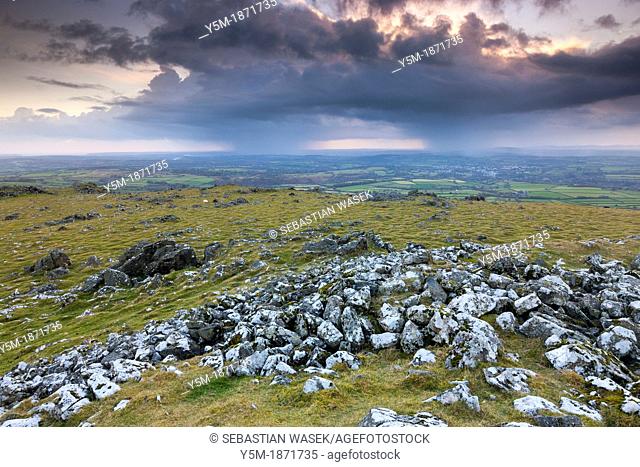 View from Cox Tor in the Dartmoor National Park, Devon, England, UK, Europe