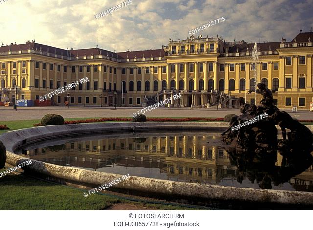 castle, Austria, Vienna, Wien, Schloss Schonbrunn, a 1440-room summer palace