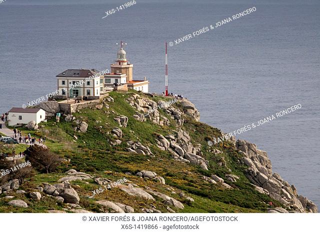 Lighthouse of Fisterra Cape, A Coruña, Galicia, Spain