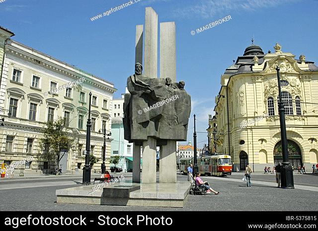 Monument to the National Heroes, Philharmonic Hall, Casino, Bratislava, Slovakia, Pressburg, Europe
