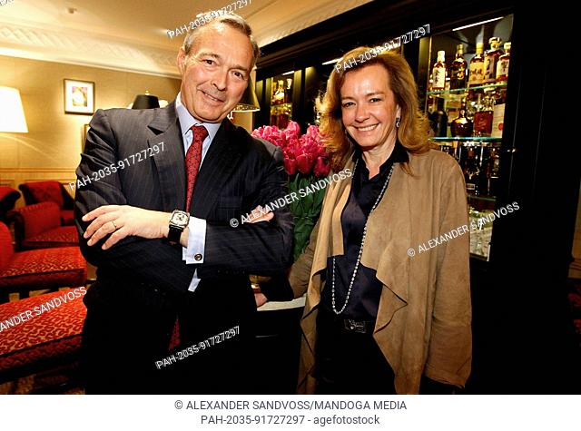 Baselworld 2013, the bíggest Watch and Jewellery Trade Fair in the world on Wednesday, 24.04.2013: Chopard Cocktail with CEO Caroline Scheufele and brother Karl...