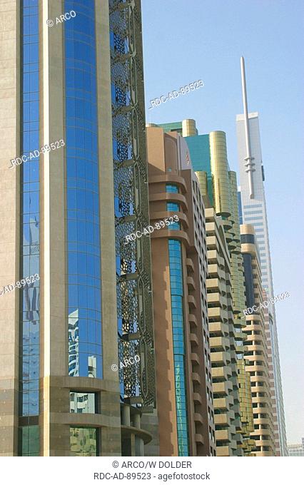 Office buildings at Sheikh Zayed Road- Dubai United Arab Emirates