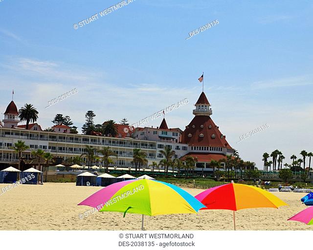 Hotel Del Coronado In Coronado Island Near San Diego, California United States Of America