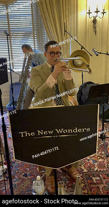 The Players Club, New York, USA, April 16, 2023 - The GOTHAM JAZZ FESTIVAL is an annual all-day music festival featuring over a dozen of New York City's best...
