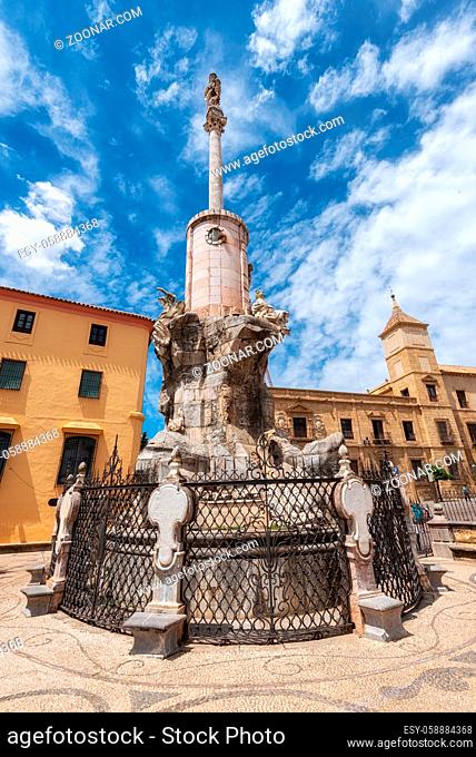 The Triumph of Saint Raphael Triunfo de San Rafael is a monument to the Archangel Raphael built in the seventeenth century in Cordoba, Spain