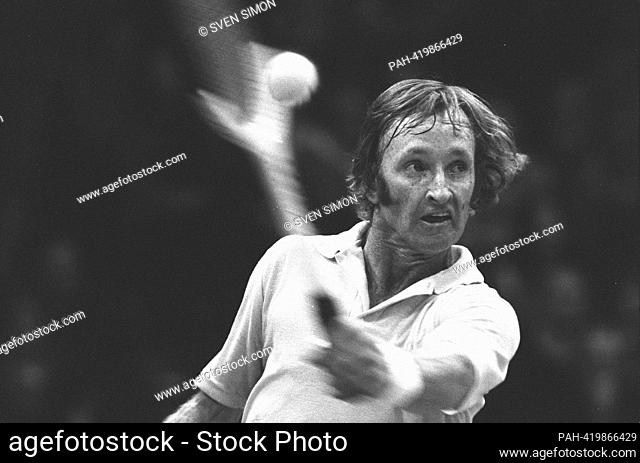 ARCHIVE PHOTO: Rod Laver turns 85 on August 9, 2023, Rod LAVER, Australia, tennis player, action, here at the professional tennis world championships in Munich