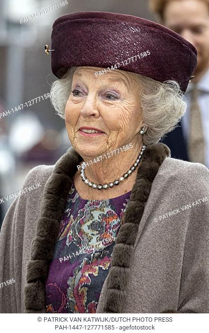 Princess Beatrix of The Netherlands attends the Kingdom's Day Symposium at the Council of State in The Hague, The Netherlands, 16 December 2019
