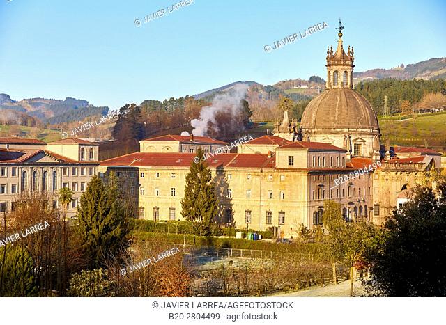 Santuario San Ignacio de Loyola, Camino Ignaciano, Ignatian Way, Azpeitia, Gipuzkoa, Basque Country, Spain, Europe