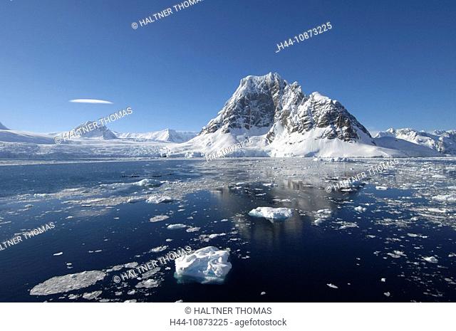 Antarctica, Antarctic, Antarctica, Lemaire channel, Lemaire, canal, channel, ice, drift ice, glacier