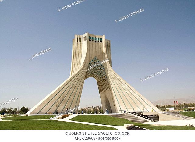 Iran, Teheran, Azadi Square, Azadi Monument