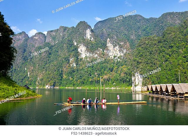 Cheow Larn Lake  Khao Sok National Park  Suratthani Province, Thailand, Asia