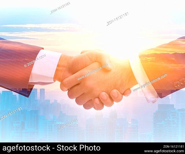The concept of cooperation with handshake