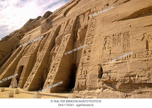 Temple of Hathor. Abu Simbel. Egypt