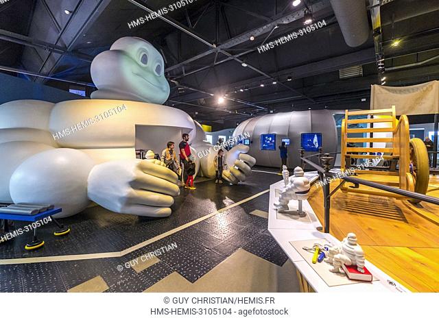 France, Puy de Dome, Clermont Ferrand, L'Aventure Michelin is a scenographic journey of 2000 m2 for discover the history