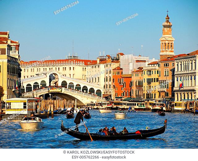 Venice, city of love, canals and beautiful architecture