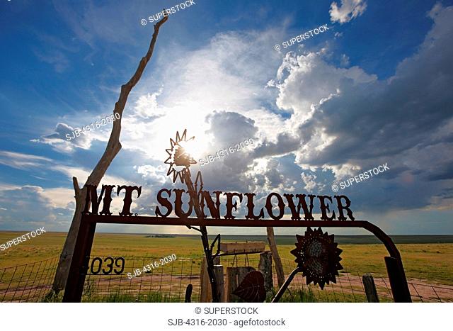 Mount Sunflower, The Highest Point in Kansas
