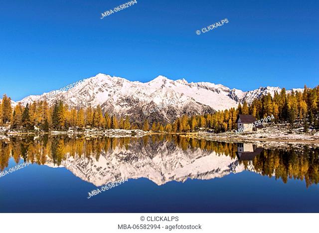 San Giuliano Lake, Trentino al Adige, Italy