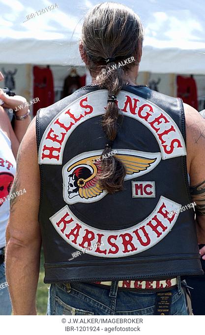 A member of the Hells Angels motorcycle club