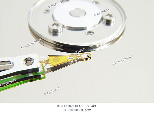 Dismantled hard drive from pc. Details on drive