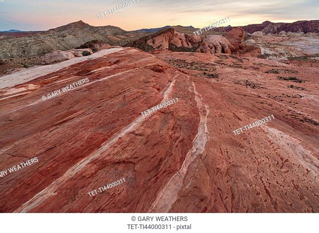 Rock formations at Valley of Fire State Park