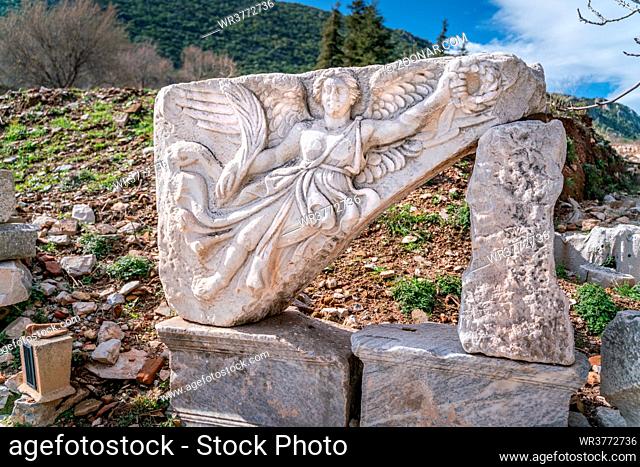 Winged Goddess Of Victory of Ephesus, Izmir, Turkey