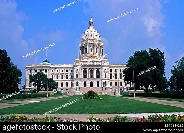 ST Saint Paul Minnesota State Capitol Building MN
