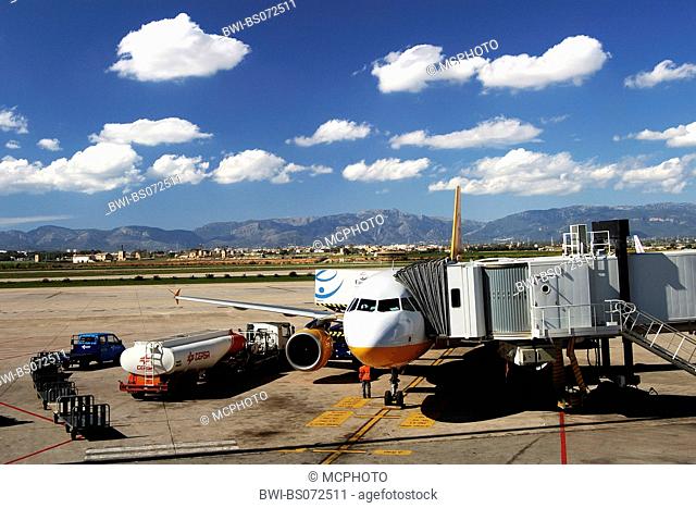 airport of Palma de Mallorca, Spain, Balearen, Majorca