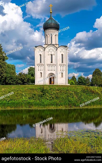 The Church of the Intercession of the Holy Virgin on the Nerl River is an Orthodox church and a symbol of medieval Russia