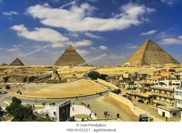 Giza Pyramids, Giza, Egypt