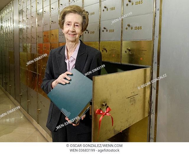 Margarita Salas, a molecular biologist, collects the legacy she deposited ten years ago in the Caja de las Letras of the Cervantes Institute in Madrid