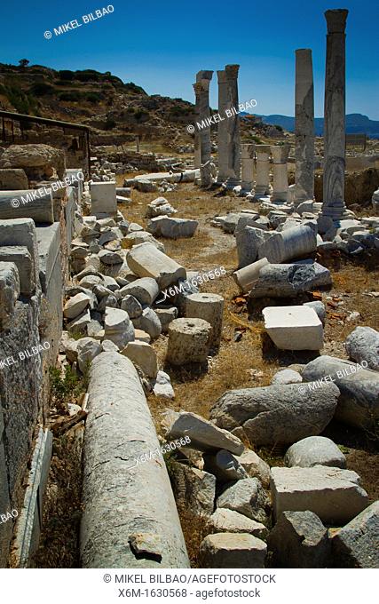 Knidos ancient Greek city ruins  Datca peninsula, Mugla province, Turkey