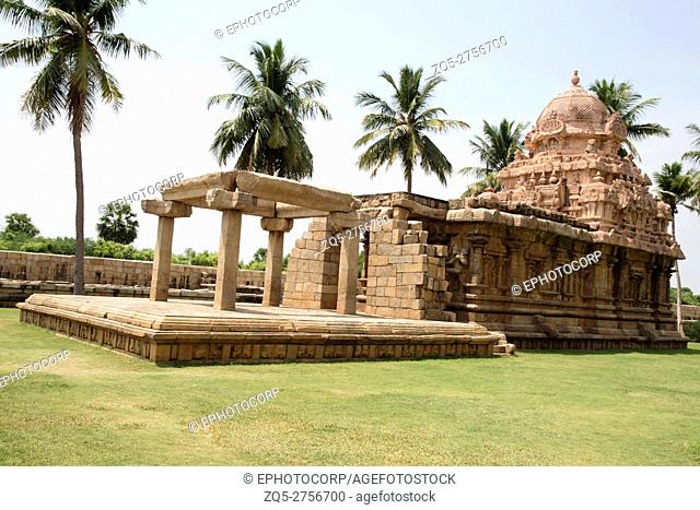 Tenkailasa shrine and Brihadisvara Temple, Gangaikondacholapuram, Tamil Nadu, India