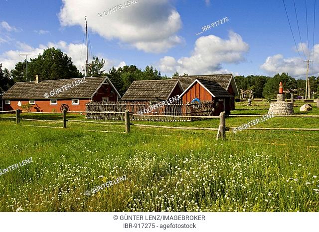 Fishing village, Masti, Vergi, Lahemaa National Park, Estonia, Baltic States, Northeastern Europe
