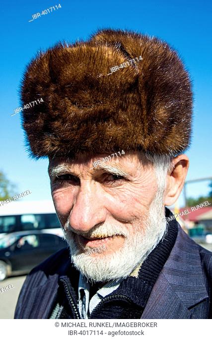 Portrait, Chechen man, Chechnya, Caucasus, Russia