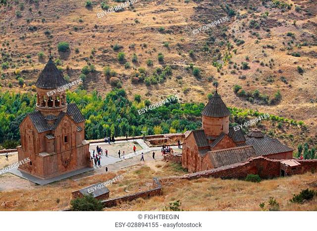 the beautiful Noravank monastery in Armenia near Yerevan
