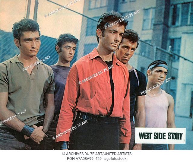 West Side Story  Year: 1961 USA George Chakiris  Director: Jerome Robbins Robert Wise. It is forbidden to reproduce the photograph out of context of the...
