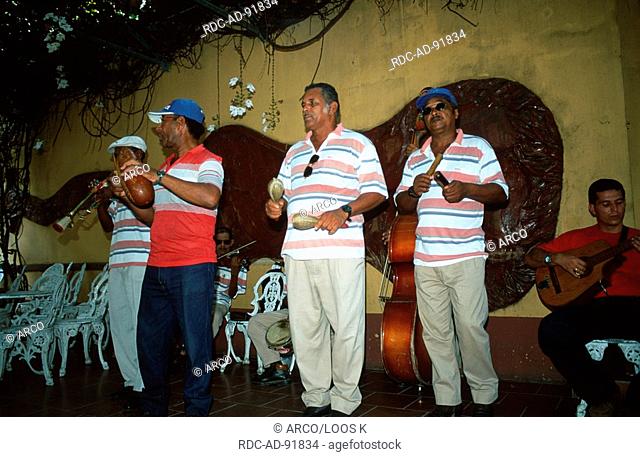 Musicians in Casa de la Trova, Trinidad, Cuba, music
