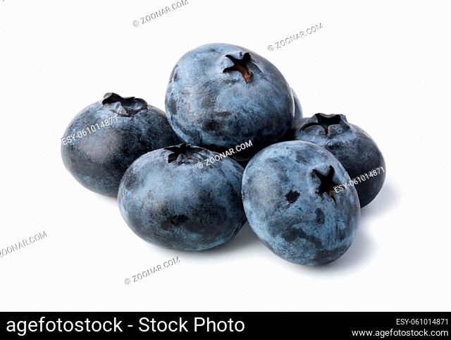Blueberry. Fresh berries isolated on white background