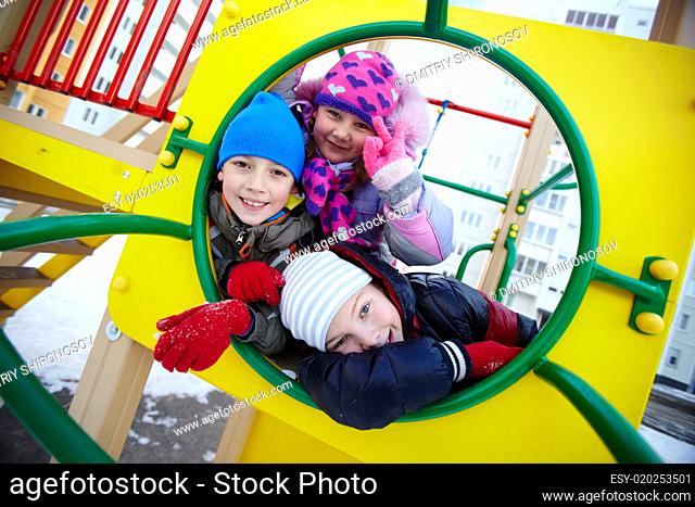 Kids on playground