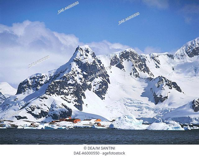 Antarctica - Antarctic Peninsula - Danco Coast - Gonzalez Videla scientific base