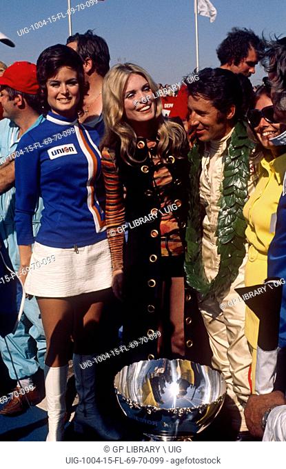 Mario Andretti, Questor GP, Ontario, 28th March 1971