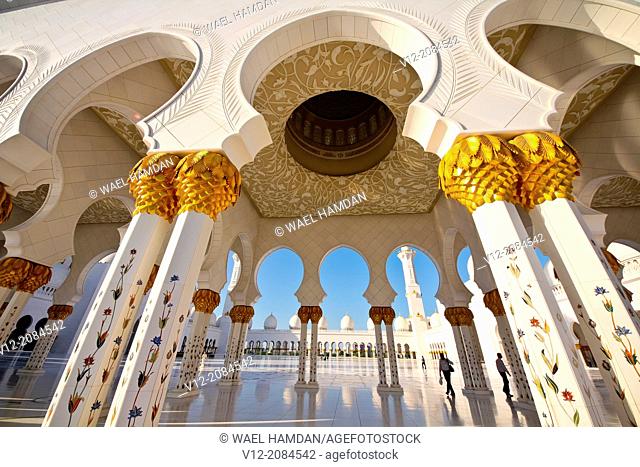 Sheik Zayed Mosque, Grand Mosque, Abu Dhabi, UAE