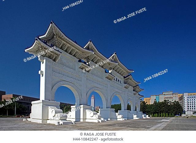 Taiwan, Taipei City, National Chiang Kai-shek Memorial Hall, China, Asia, 2006, National Taiwan Democracy Memorial Hal
