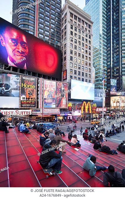 USA, New York City, Manhattan, Times Square