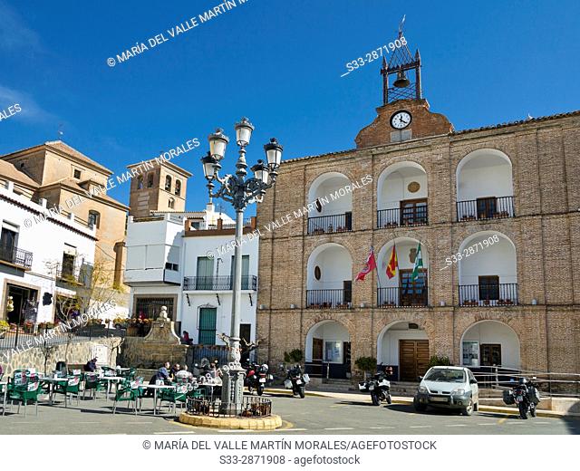 Town Hall in Laujar de Andarax. Almeria. Andalucia. Spain. Europe