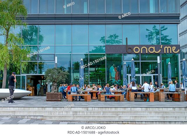 Restaurant, bona me, Lanxess Tower, Kennedyplatz, Deutz, Koeln, Nordrhein-Westfalen, Deutschland